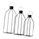 thumbnail image 4 of 3 Piezas Farol de Vela Portátil Regalo de Moda Candelabro Portavelas Boda Hotel Sala de Estar Chimenea Aniversario, 4 of 9
