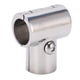 thumbnail image 1 of 90 T Tee Tube Pipe Connector 1in/25.4mm ID Separable Stainless Steel Boat Hand Rail Accessories, 1 of 5