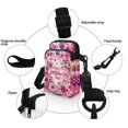 thumbnail image 5 of HELLHERO Crossbody Sling Bags Butterfly and Floral Pattern Lightweight Shoulder Bags for Adults, 5 of 7