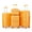 Orange+Polypropylene, variant on LHYY Luggage Sets 4 Piece(14/20/24/28) PP Lightweight Durable Expandable suitcase
