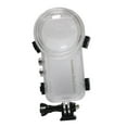 thumbnail image 1 of Estuche de Buceo para X3, Estuche para cámara de Video de 360  degree Estuche para cámara panorámica, Cubierta Impermeable Carcasa de Buceo para Buceo y invisible claro, 1 of 8