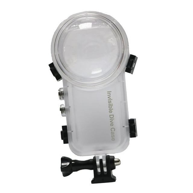 Estuche de Buceo para X3, Estuche para cámara de Video de 360 degree Estuche para cámara panorámica, Cubierta Impermeable Carcasa de Buceo para Buceo y invisible claro