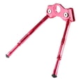 thumbnail image 2 of Soporte para bicicleta de montaña con , soporte de doble pierna, rojo Sharpla Soporte de manivela para bicicleta, 2 of 8