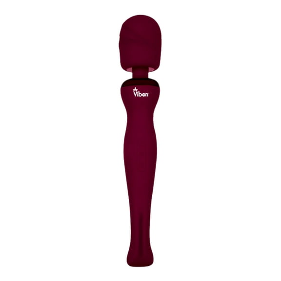 Viben Sultry Intense Handheld Wand Massager Ruby