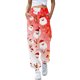 thumbnail image 1 of Gibobby pantalones para mujer Mujer Otoño e Invierno Casual moda Navidad divertido impreso cintura elástica pantalones deportivos pantalones casuales (Rojo, L), 1 of 5