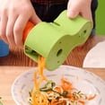 thumbnail image 4 of a de verduras de doble cabeza a de verduras para espaguetis a de verduras para sacapuntas Verde Baoblaze Cortador en espiral de doble cabezal, 4 of 8