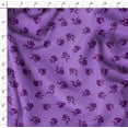 thumbnail image 4 of Soimoi Minky Purple Fabric By the Yard - 56 Inch Wide - Florals, Leaves Print Fabric - Elegant & Beautiful Patterns for Fashion and Home Decor Printed Fabric, 4 of 6