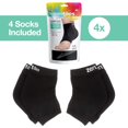 thumbnail image 3 of Calcetines hidratantes ZenToes para talones agrietados con vitamina E, 3 of 6