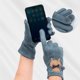 thumbnail image 4 of Qarigey 1 par de guantes térmicos para mujer, a prueba de viento, con pantalla táctil, para deportes al aire libre, cálidos, para montar en guantes y mitones Gris Qarigey AP013054-05, 4 of 6