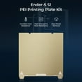 thumbnail image 3 of 3D Printer Ender-5 PEI Printing Plate Kit Ultra-high Adhesion Strong Magnetic Build Platform 235x235mm Suitable for PLA ABS ASA PETG TPU PC PA Filament Gold, 3 of 7
