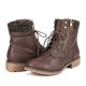 thumbnail image 4 of Botas de combate con cordones DREAM PAIRS marrón talla 8.5, 4 of 9