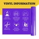thumbnail image 2 of Láminas de vinilo extraíbles UCEC compatibles con Cricut 22 colores, 2 of 7