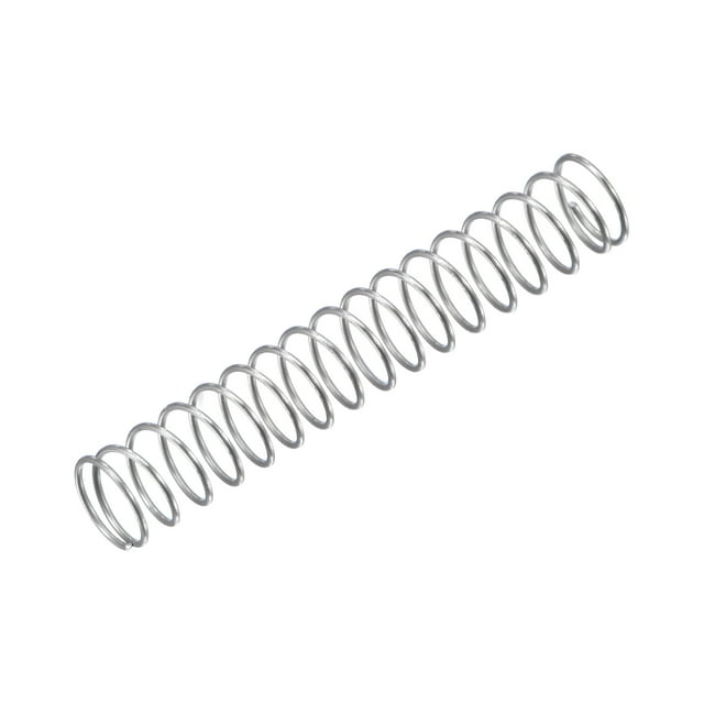 Unique Bargains 4mmx0.3mmx25mm 304 Stainless Steel Compression Spring 2N Load Capacity, 30pcs