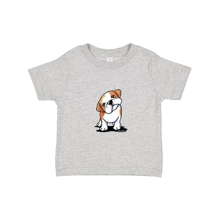 

Inktastic KiniArt Bulldog Puppy Gift Toddler Boy or Toddler Girl T-Shirt