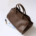 thumbnail image 4 of QIUYI Genuine Leather Tote Bag for Women Large Capacity Work Tote Top-handle Bag Vintage Hobo Handbag Casual Satchel Bag, 4 of 6