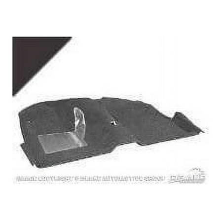 Scott Drake CAR-65-CV-BK-N 1965-1968 Convertible Economy Carpet Kit Black
