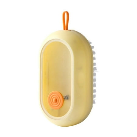 

On Sale Clearance! Pedty Bathroom Products 1X Multi-Function Liquid Shoe Brush Multifunctional Liquid Shoe Brush Yellow