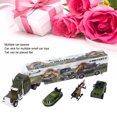 thumbnail image 4 of Ensemble de Jeu Camion Transporteur, Camion Militaire en Alliage pour Intérieur, 4 of 7