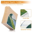 thumbnail image 4 of Table Napkin Holder, One Sizex1 Kitchen Napkin Holder Acrylic Napkin Holder Restaurant Napkin Holder Blue Lake, 4 of 9