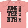 thumbnail image 4 of Inktastic Juneteenth June 19, 1865 Boys or Girls Baby Bodysuit, 4 of 5