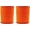 Orange, variant on Pack of 2 Paper Raffia Ribbon Rolls 200 Yards for Kraft Packaging and Decoration (Orange)