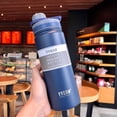 thumbnail image 1 of Taza de vacío para estudiantes masculinos y femeninos, taza de agua portátil simple de acero inoxidable, botella de agua deportiva portátil de gran capacidad, tetera taishuo, 1 of 6