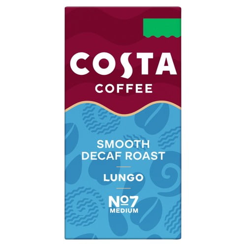 Costa Coffee Decaff Coffee Pods, 10 pods per pack, British Import (Pack of 3)
