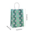 thumbnail image 4 of 12 Uds. Papel para Recuerdo Fiesta Fútbol Bolsas Con Tema (fútbol) Verde, 4 of 9
