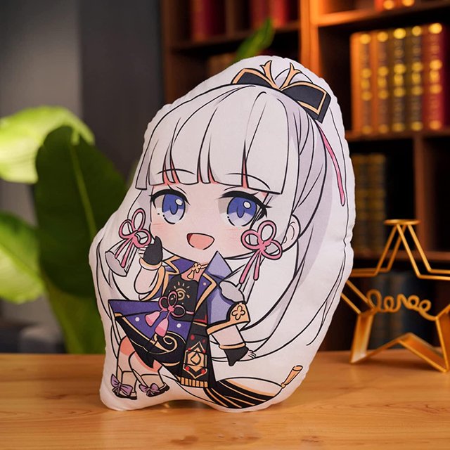 Genshin Impact Almohada De Felpa, Almohada De Juguete, Muñecas De Dibujos Animados Suaves, Cojín para Sofá, Almohada para Abrazar, Almohada Y Colección De Personajes De Juegos De Anime De Co