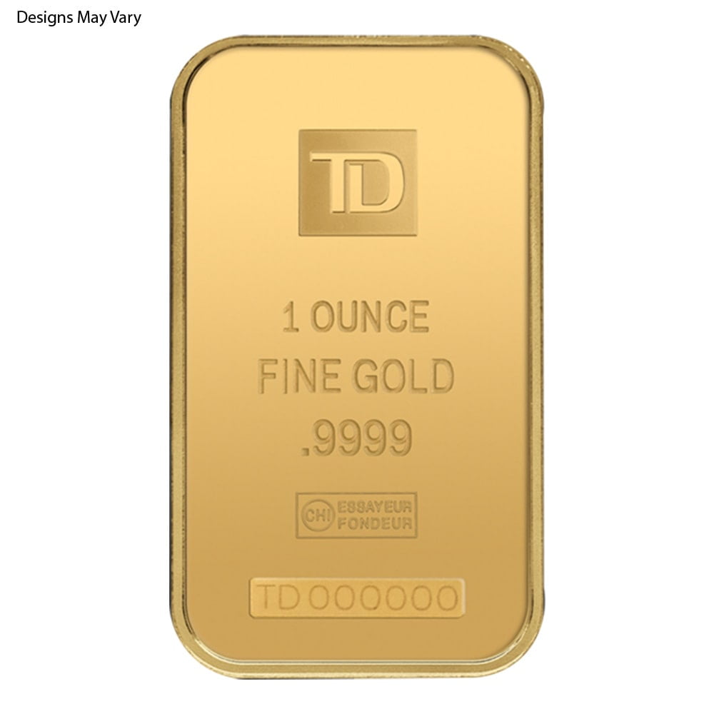 1 oz Generic Gold Bar .999+ Fine (Secondary Market)
