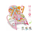 thumbnail image 1 of silla vibradora mecedora de bebe musical color rosa, 1 of 4