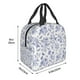 thumbnail image 3 of Easygdp Floral Butterfly Bolsa Térmica Premium - Tela Oxford Impermeable, Gran Capacidad, Bolsillo Frontal, Unisex para Trabajo, Escuela, Actividades al Aire Libre y Picnics, 3 of 8