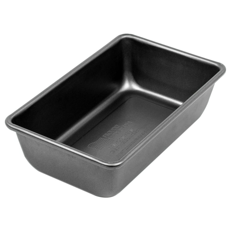 GoodCook Set of 2 Extra Large 13'' x 5'' Nonstick Steel Bread Loaf Pans, Gray