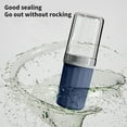thumbnail image 4 of ¡Gran Oportunidad de Ahorro!, Juego de vaso de enjuague portátil para viaje y cepillo de dientes con buen almacenamiento y sellado, agarre cómodo y sin fugas, vasos para enjuague bucal domésticos, 4 of 9