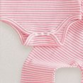 thumbnail image 4 of CAUYDY 3M 6M 9M 1T 2T Infant Girl Bodysuit Set Baby Girls Long Sleeved Romper Preemie Fall Winter Clothes Toddler Suits Sizes 3-6 Months,Red, 4 of 7