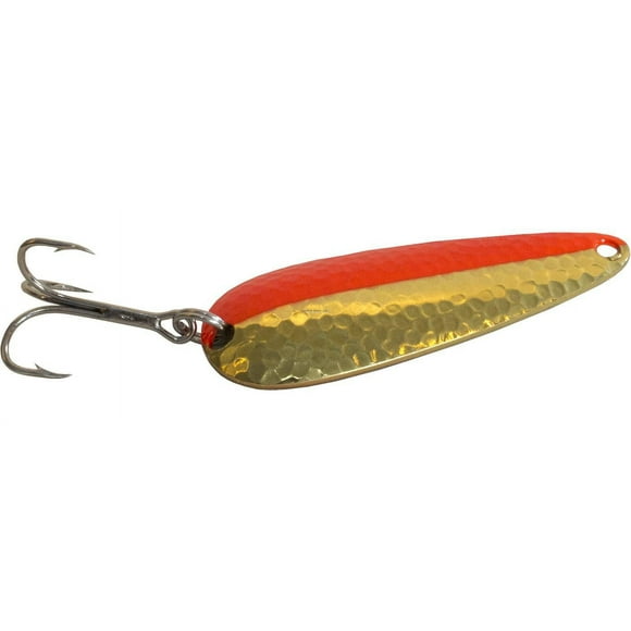 Len Thompson 2 BF Original Series Spoon, 3 1/4", 1 oz, Hammered Brass & Flame, High quality, rust-resistant