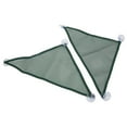 thumbnail image 1 of Reptile Mesh Hammock, Breathable Bearded Dragon Triangular Hammock Fixed With Suction Cups For Lizards For Iguanas For Anoles Green,Black, 1 of 8