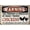 Vintage, variant on Funny Chicken Coop Warning Sign Outdoor Chicken House Decor Gifts For Chicken Lovers 12" * 8" (219)