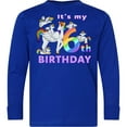 thumbnail image 3 of Inktastic It's My 6th Birthday Unicorn Long Sleeve Youth T-Shirt, 3 of 5