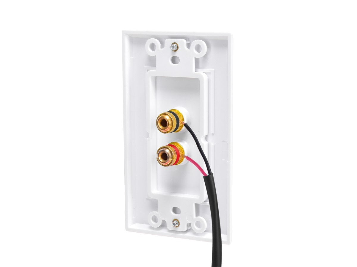 Monoprice Speaker Wire, CMP Rated, 2-Conductor, 18AWG, 500ft, Black