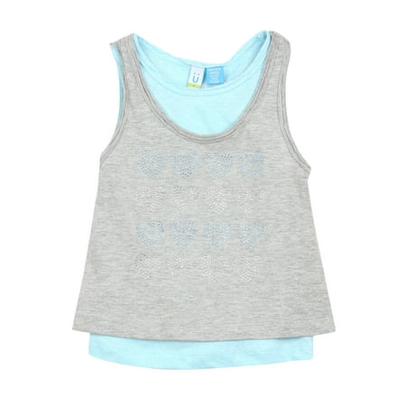 Blu by Blu Little Girls' Two-in One Top Colourful, Sizes 2-6 - 5 ...