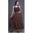 thumbnail image 3 of Bimba Printed Maxi Skirts Women Bohemian Gypsy Style Long Cotton Skirt, 3 of 5