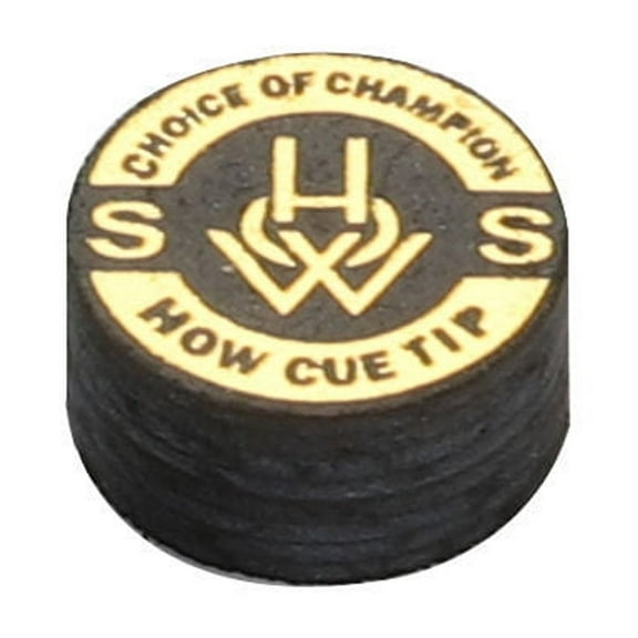 HOW Pool Cue Tip Billiard Stick Tip,with 14mm S  Pig Skin for Black 8 Professional Billiard cueTips