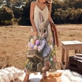 thumbnail image 2 of Easter Bunnies Rabbits Sleeveless Dress Women's Luxury Party Dress Birthday Dresses for Women, 2 of 7