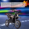thumbnail image 2 of Cherish 500W 36V Kids Electric Dirt Bike – Ride-On Motorcycle with Variable Speed (15.5MPH), LED Headlight, Leather Seat, Chain Drive, 175lb Max Load, 2 of 6