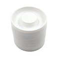 thumbnail image 3 of pitrice 50 Pcs Plateaux à Cils Plastique Vide Maquillage Salons de Beauté Maison Blanc Rond, 3 of 9