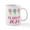 White, variant on CafePress - 2025 Daisy Border - 11 oz Ceramic Mug - Novelty Coffee Tea Cup