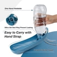 thumbnail image 2 of Bouteille d'Eau pour Chien, Distributeur d'Eau Portable 550ml pour Chiens et Chats, Bouteille d'Eau pour Chien de Compagnie, pour Randonnée, Voyage, Camping - Bleu, 2 of 5