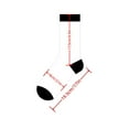 thumbnail image 3 of BRICH 67 Socks for Adult Funny Six Seven 6 7 Meme Socks Novelty Socks 02-Watermelon Red One Size, 3 of 4