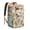 Beige-7, variant on Exotic Paisley Artwork Insulated Backpack Cooler - 20L Leakproof Food & Drink Cooler Bag, Lightweight at 1050g for Easy Carry